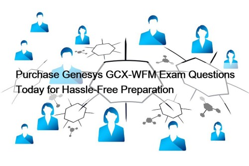 Purchase Genesys GCX-WFM Exam Questions Today for Hassle-Free ...